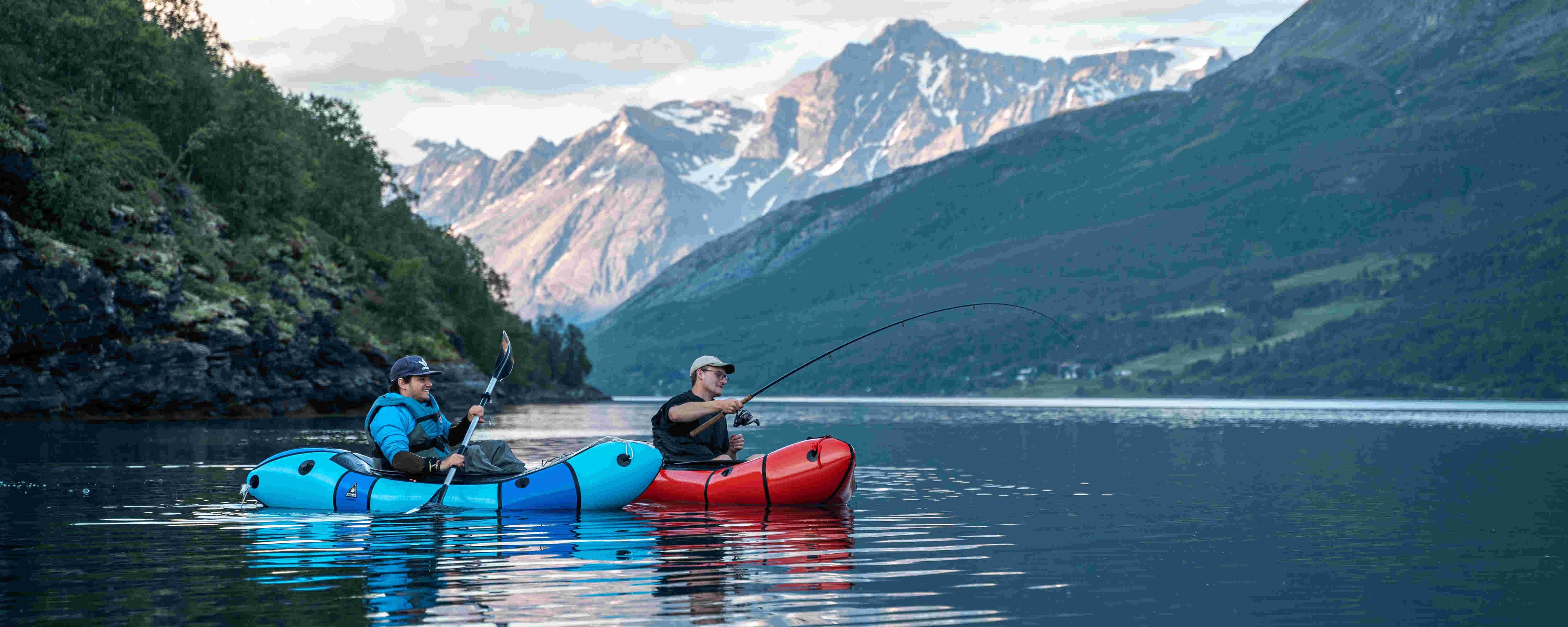 Alpacka Packrafts in Oulanka National Park during Packrafting Meet-up
