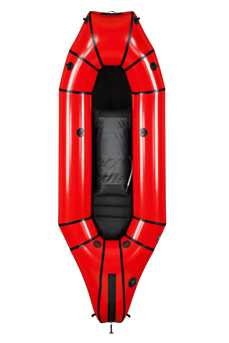 Packraft Europe Alpacka Raft Explorer 42 Red with Cargo Fly